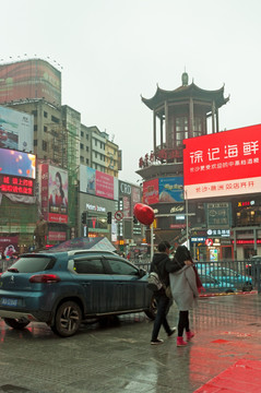 长沙街头风景