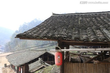 地笋苗寨 湘西 少数名族 山寨