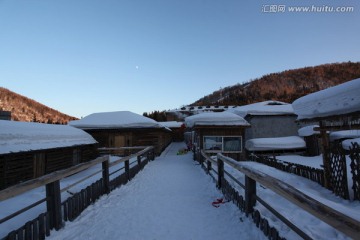 雪乡 双峰林场 中国雪乡 雪景