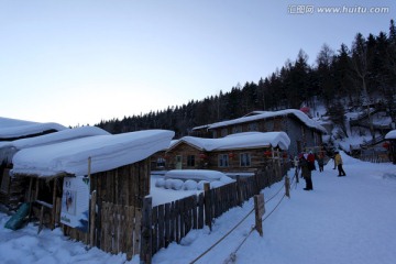 雪乡 双峰林场 雪景 白雪