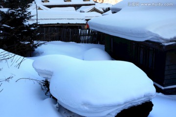 雪乡 双峰林场 雪景 白雪