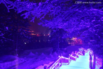 雪乡 夜景