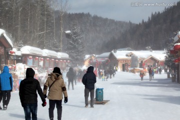 雪乡 双峰林场 雪景