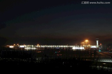 沈阳机场夜景