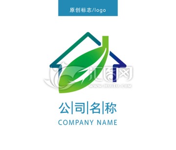 环保屋顶 logo