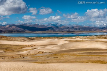 青藏高原沙漠