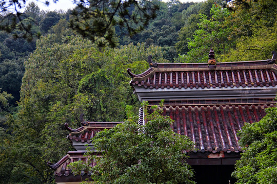 长沙 岳麓山 麓山寺