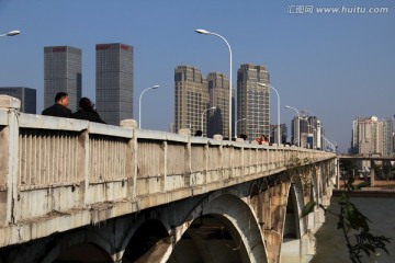 长沙 湘江大桥 远眺