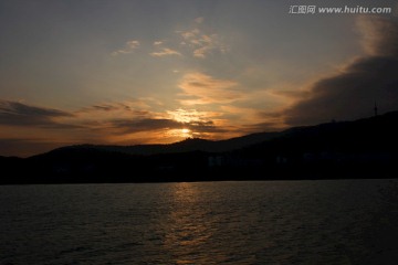 湘江 夜色 暮色