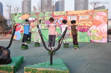 小鸟大战僵尸 游戏 活动 暖场