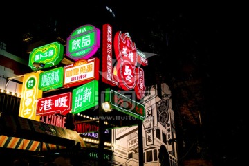 港式特色门店招牌