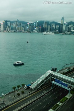 海景房俯瞰香港维多利亚港旅游