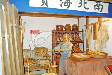 蜡货 老上海 蜡像