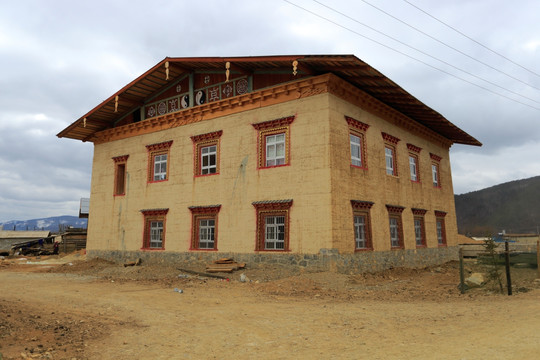 迪庆 藏民房屋 藏族民居