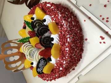 生日蛋糕草莓水果蛋糕