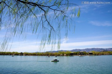 柳色湖水颐和园