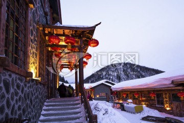 雪乡雪景