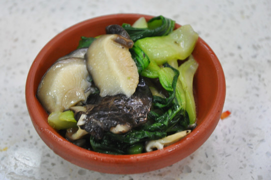 香菇炒青菜