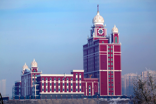 大庆 磐石大教堂 欧式建筑