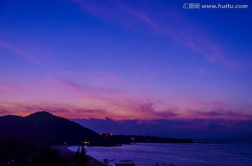 晨光中的天涯海角