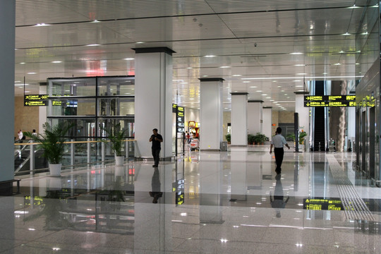 天津机场T2航站楼内景
