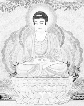 如来线描