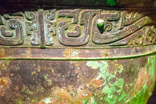 青铜器花纹 青铜背景