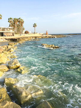 塞浦路斯海滨