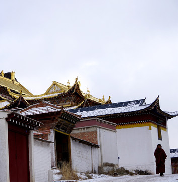 雪后的朗木寺