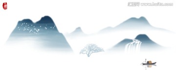 水墨画