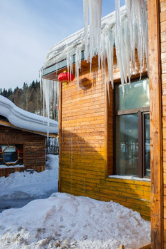 雪乡冰屋