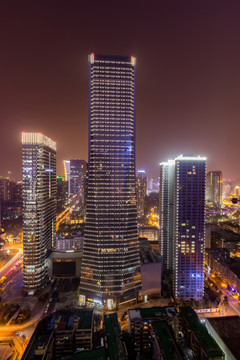 成都市东大街夜景