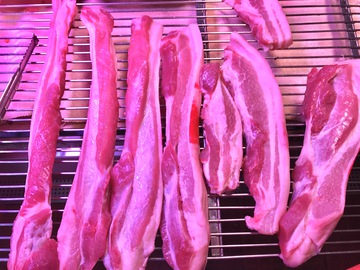 市场卖猪肉