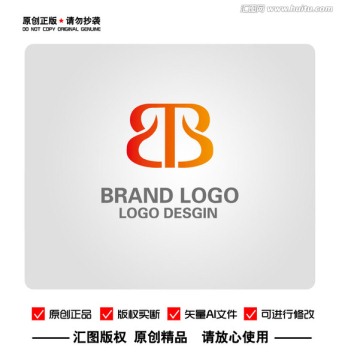 B字母LOGO设计