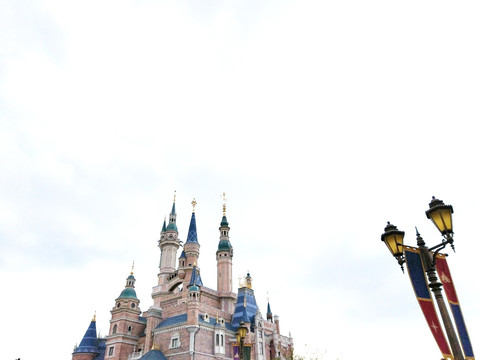 迪士尼乐园城堡