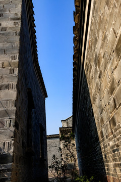 街道 巷道天空