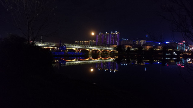 玉溪聂耳广场夜景