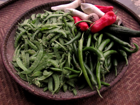 豌豆 辣椒 黄瓜