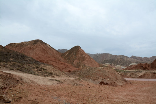 七彩丹霞地貌