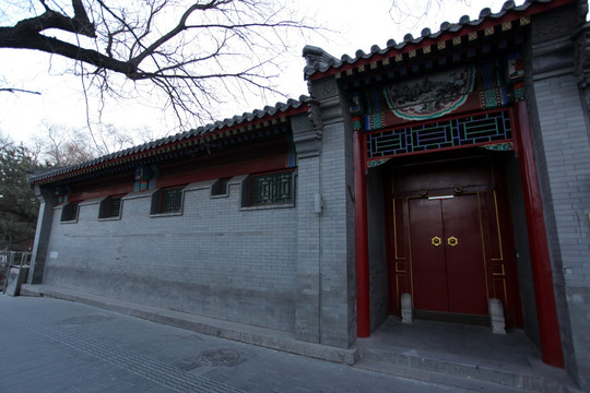 中国传统建筑 四合院 门楼