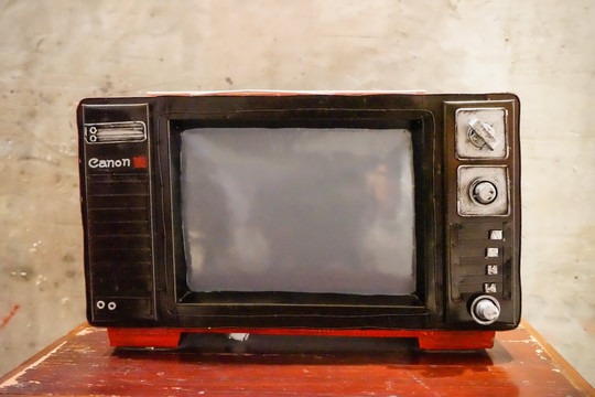 老式电视机 怀旧复古
