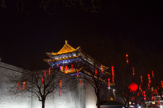 永宁门 夜色