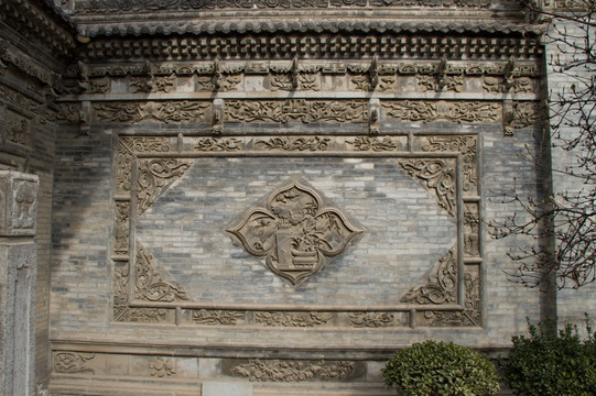 砖雕艺术 小皮院清真寺