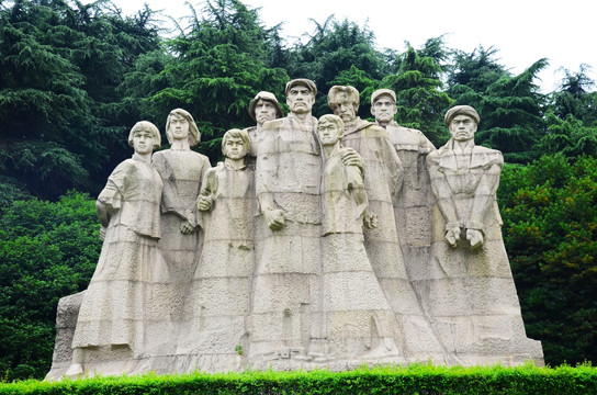 南京雨花台雕像