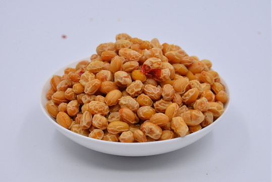 高清黄豆状元豆照片