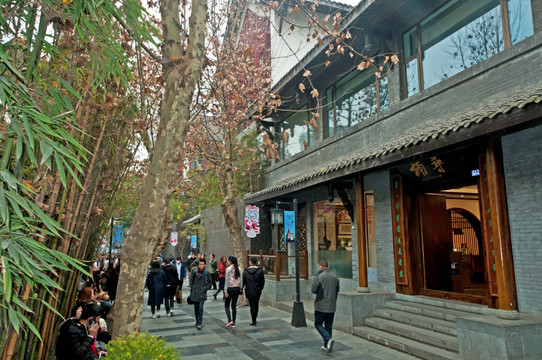 宽窄巷子老建筑