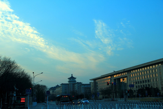 人民大会堂夜景