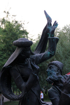 乌鲁木齐 南湖广场 现代雕塑