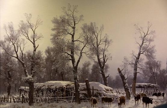 新疆 雪后 美景