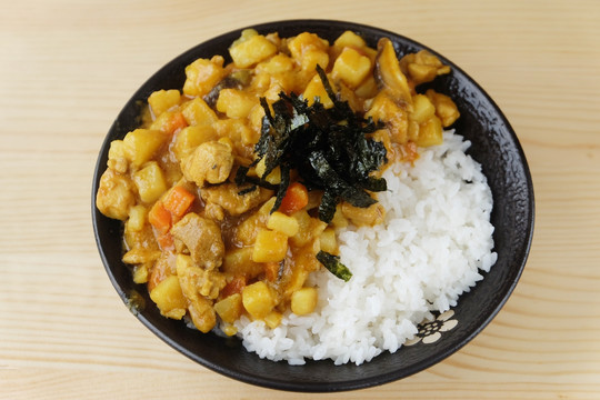 咖喱鸡饭